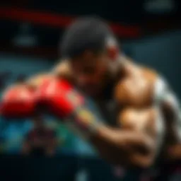 Adesanya Pereira training session showcasing his MMA techniques