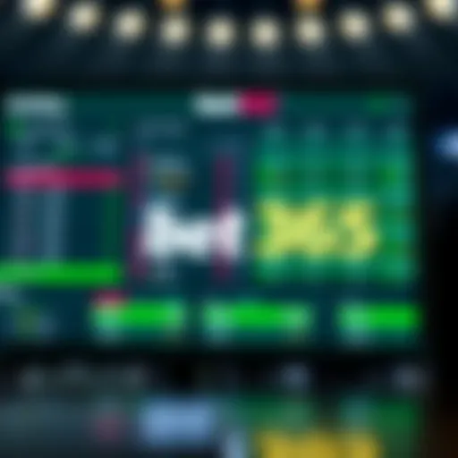 Overview of bet365's betting interface