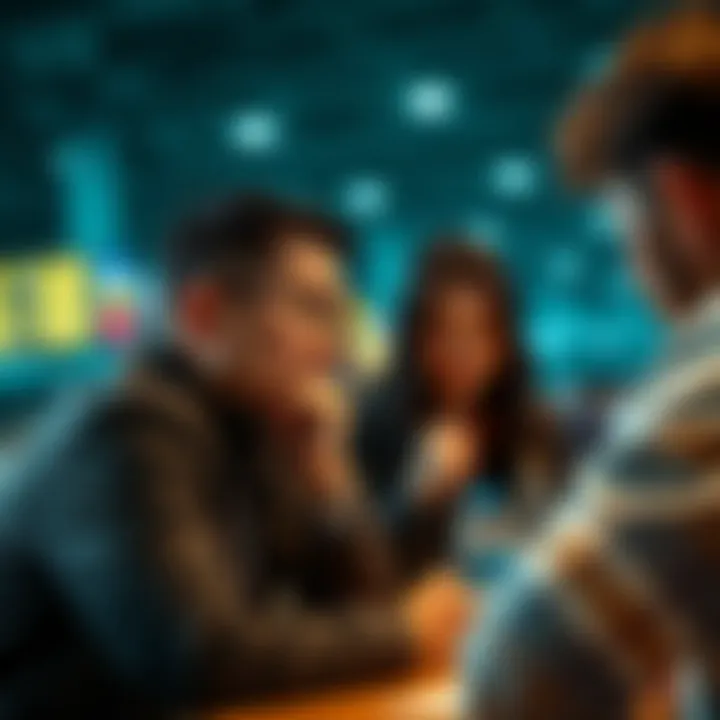 Community engagement in betting discussions