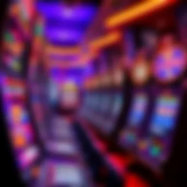 The Excitement of Slot Machines in Casinos Array of colorful slot machines in a casino
