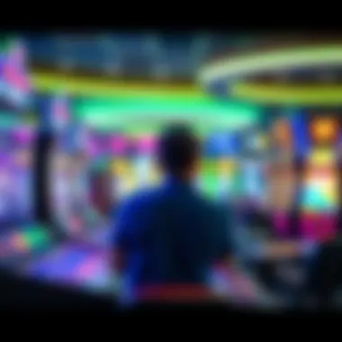 Diverse gaming options in a casino environment