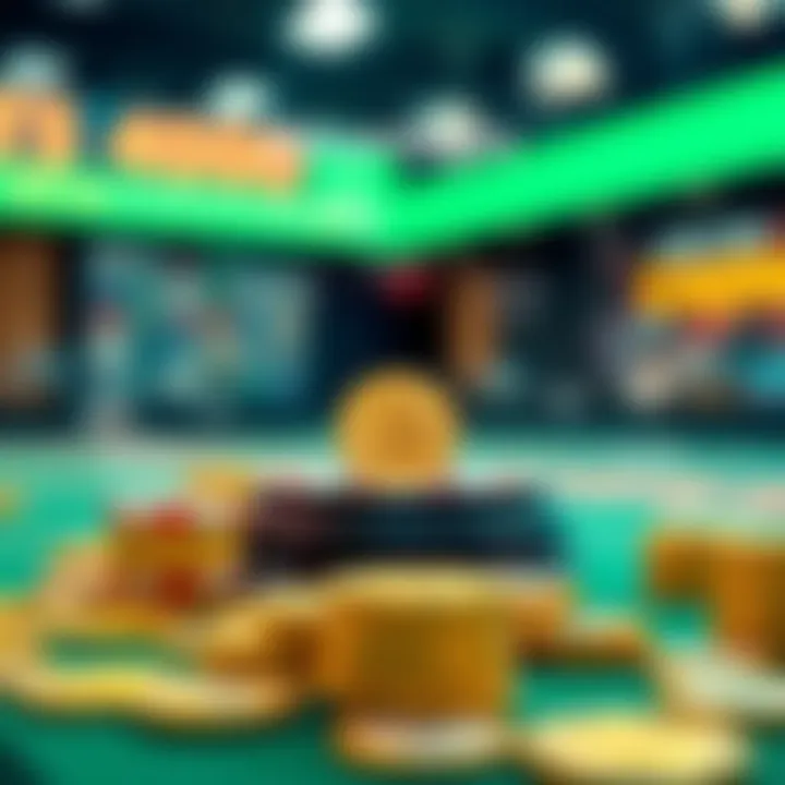 Diagram illustrating the advantages of digital asset casinos