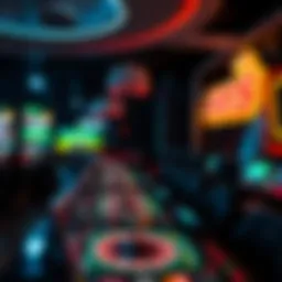 Visual representation of a digital asset casino interface