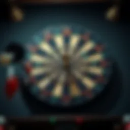 Strategic dartboard layout for betting success