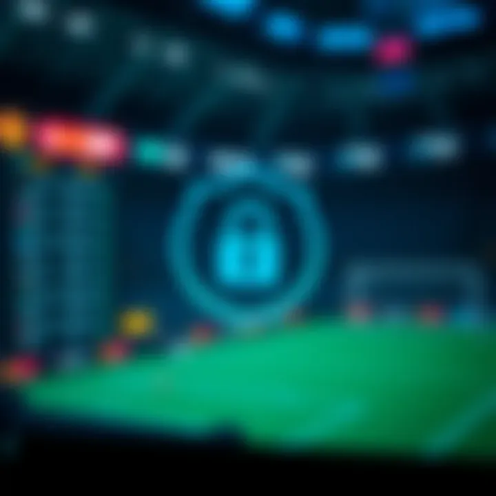 A secure online betting environment with safety symbols