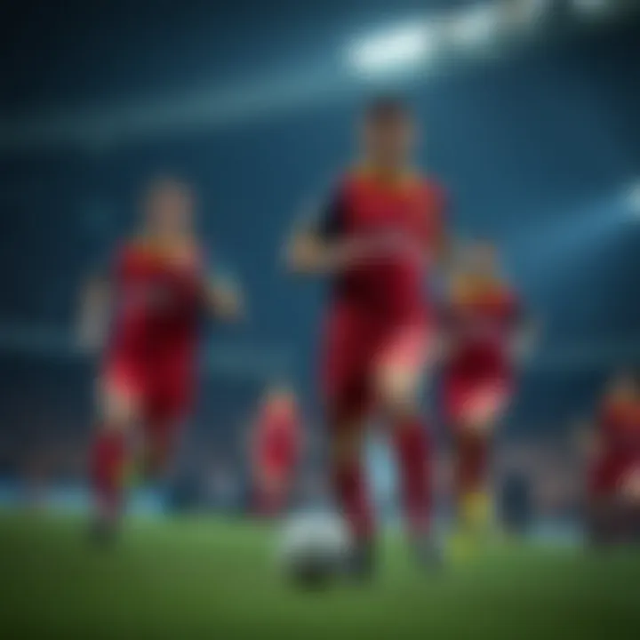 Star Players of La Liga Top players showcasing their skills