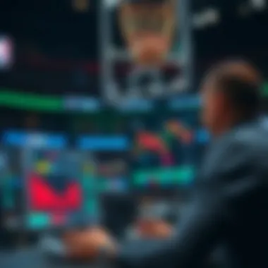 Real-time data analysis during an NBA game