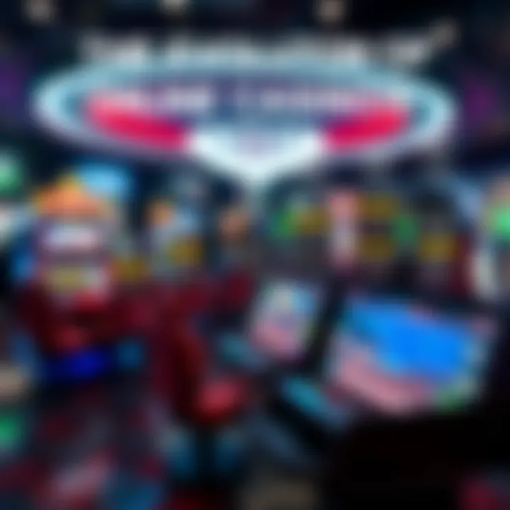 The Evolution of Online Casinos An infographic detailing the evolution of online casinos over the years