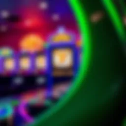 A visual representation of online pokies gameplay
