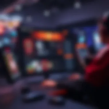 A secure website interface highlighting features of safe online gaming environments.