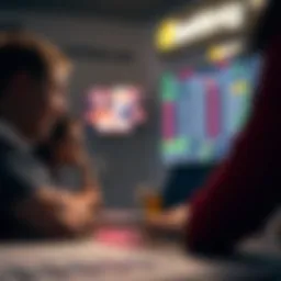 Conceptual illustration of real-time betting