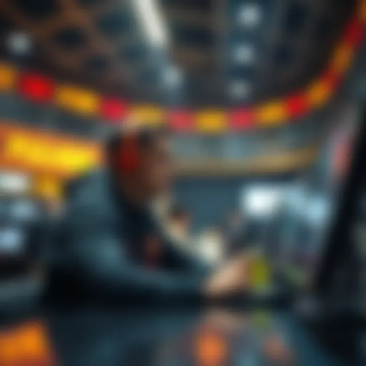 Visualizing trends in betting environments