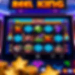 Overview of Reel King Megaways slot interface