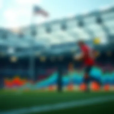 A dynamic visualization of sports betting trends and statistics.
